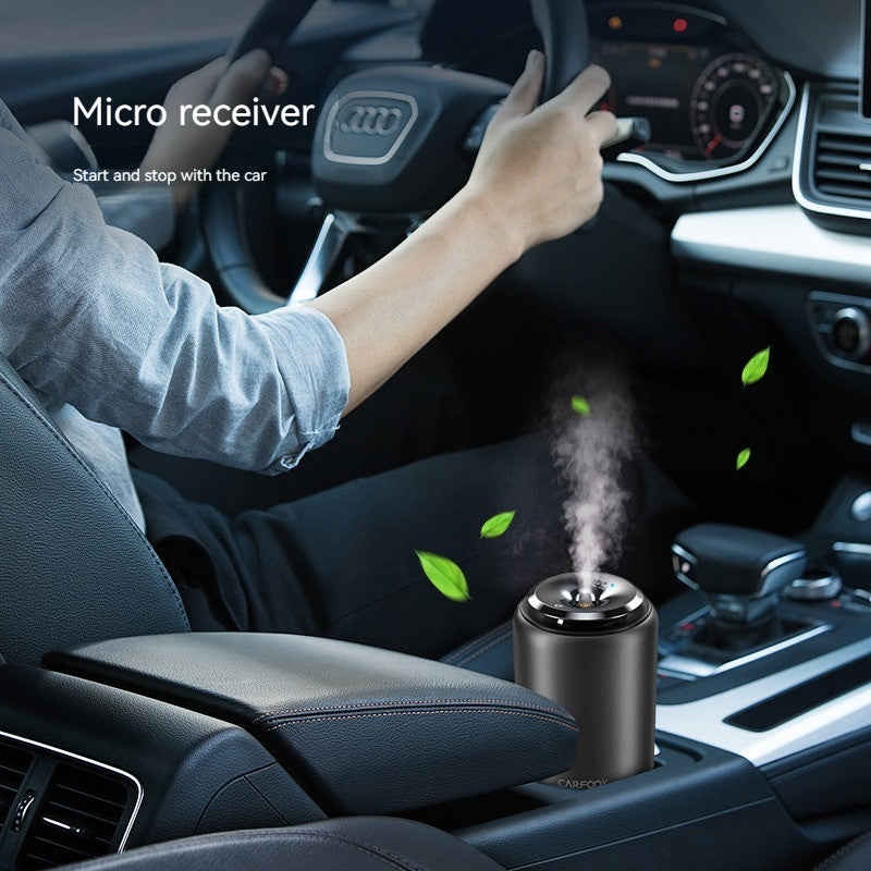 Nano atomization intelligent car aromatherapy instrument